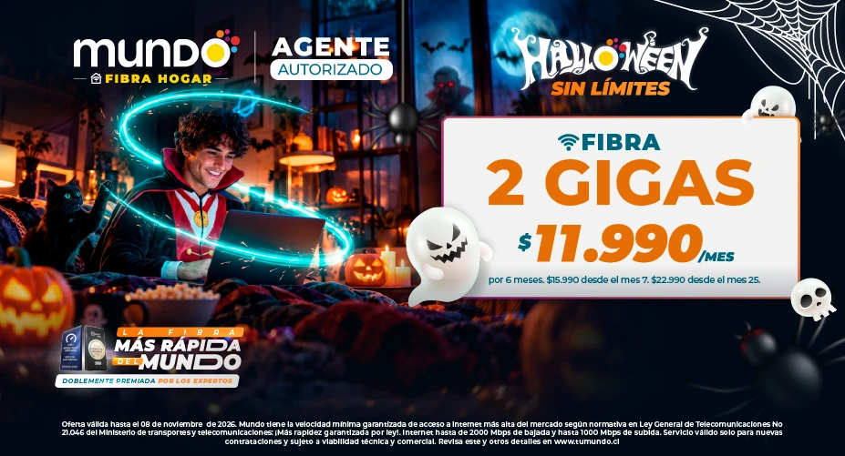 Planes fibra óptica hogar internet y TV Mundo Pacífico
