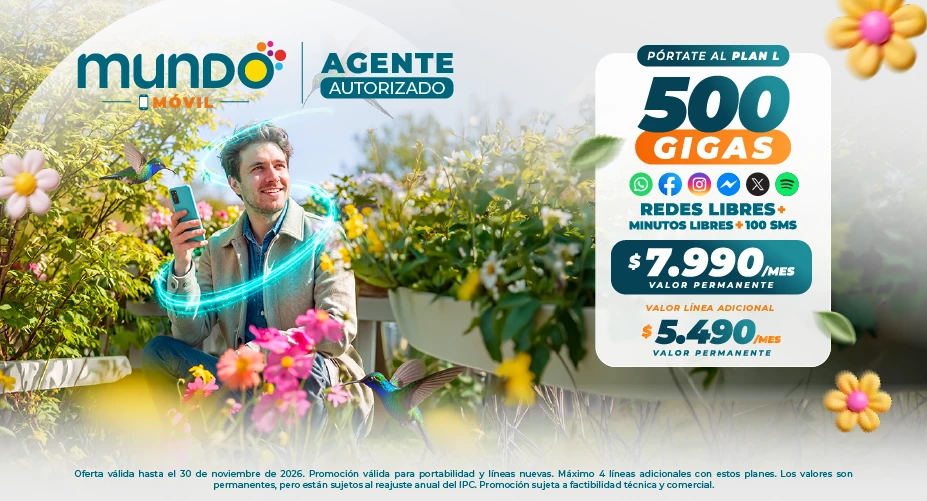 Planes móviles Mundo Pacífico portabilidad